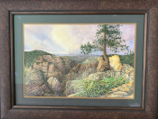 Approaching rain in Death Hollow Utah