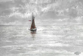 Sailing on the very rare diamond Seas