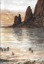 Oregon Coast during California Fires